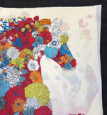 Load image into Gallery viewer, Equine Scarf in Ivory