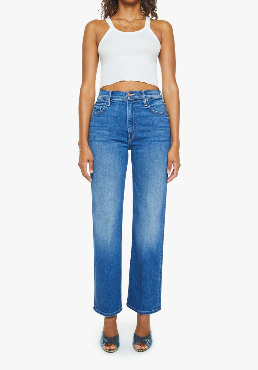 【mame】スナップショット&amp;リーファーデニム The Mid Rise Rambler Zip Ankle - Catch My Drift | MOTHER DENIM