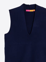Load image into Gallery viewer, Panlo Knit Top in Navy