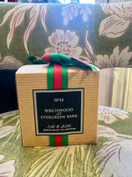 Load image into Gallery viewer, Merry Everything Candle in Birchwood & Evergreen Bark Red/Green