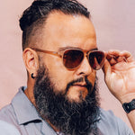 Load image into Gallery viewer, Purple's Midlife Crisis Mach G Sunglasses