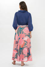 Load image into Gallery viewer, Swing Skirt in Nautilus Navy