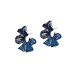 Load image into Gallery viewer, Rio Hoop Earrings in Blue

