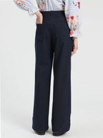 Load image into Gallery viewer, Belinda Knit Pant in Denim Blue