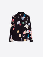 Load image into Gallery viewer, Gaby Blouse in Love Print Multi