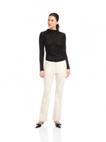 Load image into Gallery viewer, Khami Velvet Burnout Shirt in Leopard