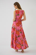 Load image into Gallery viewer, Vicky Skirt in Fuchsia/Multi