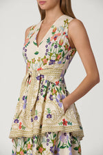 Load image into Gallery viewer, Upton Dress in Floral Sand Print