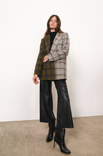 Load image into Gallery viewer, Meg Jacket in Split Plaid
