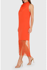 Load image into Gallery viewer, Syd Midi Dress in Mandarin