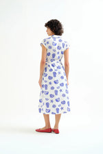 Load image into Gallery viewer, Lobster Dinner Midi Dress in White Multi