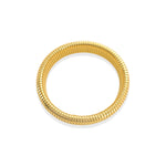 Load image into Gallery viewer, 16mm Cobra Ribbed Bracelet in Gold
