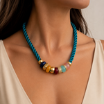 Load image into Gallery viewer, Party Necklace in Black