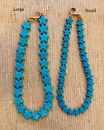 Load image into Gallery viewer, Large Sea Star Necklace in Turquoise