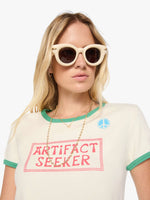 Load image into Gallery viewer, The Itty Bitty Ringer Tee in Artifact Seeker
