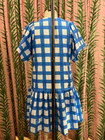 Load image into Gallery viewer, Ophelia Dress in Cornflower Check
