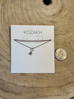Load image into Gallery viewer, Flowercita Necklace in Quartz/Silver
