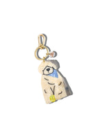 Load image into Gallery viewer, Hand-painted Sheepdog Bag Charm + Keychain