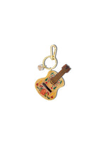 Load image into Gallery viewer, Hand-painted Dia De Las Brujas Guitar Bag Charm + Key Chain