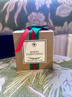 Load image into Gallery viewer, Merry Everything Candle in Birchwood & Evergreen Bark Red/Green