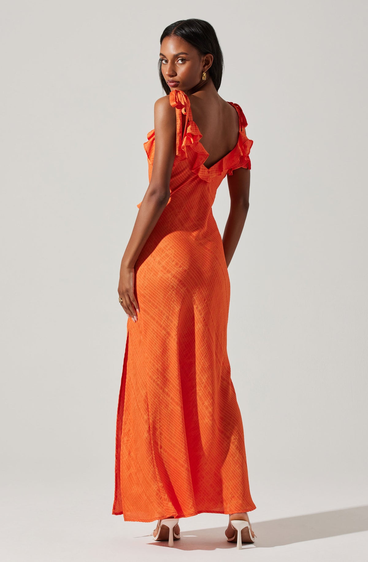Sorbae Maxi Dress in Orange