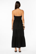 Load image into Gallery viewer, Amadea Sleeveless Dress in Black