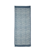 Load image into Gallery viewer, Water Ripple Wool Scarf in Blue
