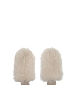 Load image into Gallery viewer, Faux Fur Mittens in Panna