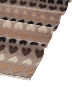 Load image into Gallery viewer, Heart Scarf in Black