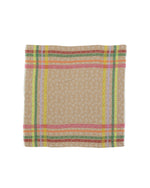 Load image into Gallery viewer, Heart and Chevron Square Scarf in Camel