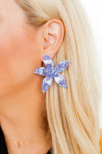 Load image into Gallery viewer, Annie Earring in Periwinkle
