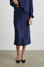 Load image into Gallery viewer, Anya Skirt in Navy