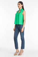 Load image into Gallery viewer, Sleeveless Vittoria Top in Grass
