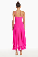 Load image into Gallery viewer, Clemenza Dress in Hot Pink
