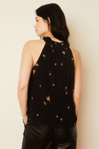 Hollie Jacquard Top in Starry Night