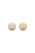 Load image into Gallery viewer, Flowers XS Clip On Earring in Ivory