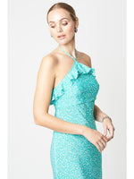 Load image into Gallery viewer, Gabriella Dress in Green Daisy