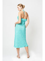 Load image into Gallery viewer, Gabriella Dress in Green Daisy