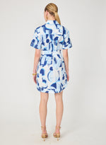 Load image into Gallery viewer, Marlee Dress in Geo Round Print