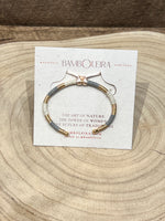 Load image into Gallery viewer, Clarte Bangle Maxi in Ivory and Grey