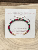 Load image into Gallery viewer, Clarte Bangle in Green and Red