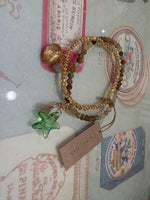 Load image into Gallery viewer, Sea Star Bracelet Set in Peridot