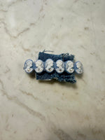 Load image into Gallery viewer, 6 Cameo Barrette in Light Blue