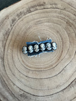 Load image into Gallery viewer, 6 Cameo Barrette in Black