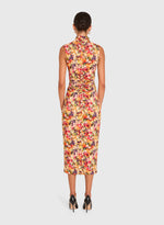 Load image into Gallery viewer, Damira Dress in Potpourri Print