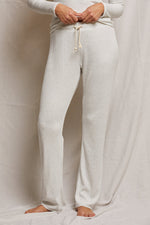 Load image into Gallery viewer, Leann Sweater Rib Straight Leg Pant in Ash