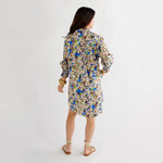 Load image into Gallery viewer, Kimberly Floral Dress in Blue Multi
