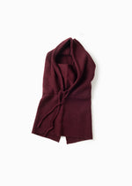 Load image into Gallery viewer, High Neck Hoodie Snood in Plum
