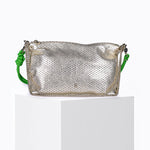 Load image into Gallery viewer, Mallow Perforated Lamb Leather in Or