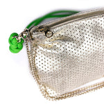 Load image into Gallery viewer, Mallow Perforated Lamb Leather in Or
